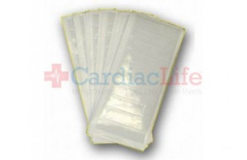 DMS-05712 50 Pack - 4x10 Adhesive Backed Evacuated Pouch